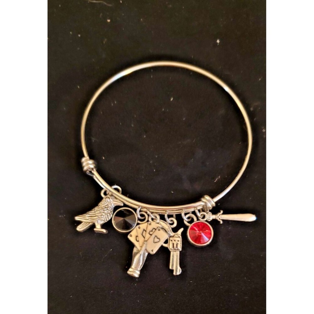 Artsy, Whimsy, Quirky - Preowned - Shadow and Bone/Six of Crows Charm Bracelet